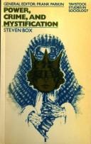Power, crime, and mystification by Steven Box