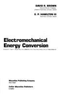 Cover of: Electromechanical energy conversion