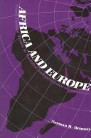 Cover of: Africa and Europe: from Roman times to national independence
