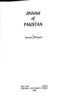 Cover of: Jinnah of Pakistan by Stanley A. Wolpert