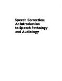 Cover of: Speech correction by Charles Van Riper