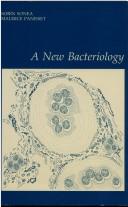 Cover of: A new bacteriology