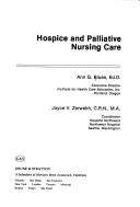 Cover of: Hospice and palliative nursing care