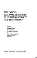 Cover of: Biological response modifiers in human oncology and immunology