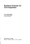 Systems analysis for civil engineers by Paul J. Ossenbruggen
