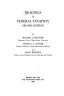 Cover of: Readings in federal taxation
