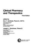 Cover of: Clinical pharmacy and therapeutics