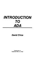 Cover of: Introduction to Ada