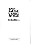 Cover of: An edge in my voice