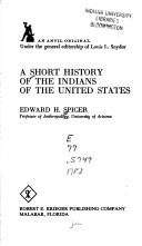 Cover of: A short history of the Indians of the United States