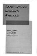 Cover of: Social science research methods by Bruce A. Chadwick