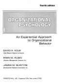 Organizational psychology by David A. Kolb