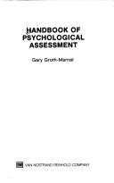 Handbook of Psychological Assessment, 3rd Ed, with WAIS-III Supplement by Gary Groth-Marnat