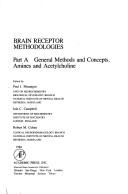 Cover of: Brain receptor methodologies