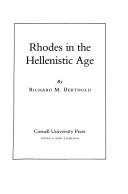 Cover of: Rhodes in the Hellenistic Age