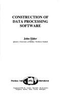 Construction of data processing software