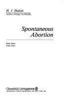 Cover of: Spontaneous abortion