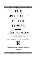 Cover of: The spectacle at the tower
