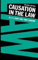 Cover of: Causation in the law