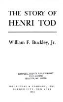 Cover of: The story of Henri Tod