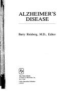 Cover of: Alzheimer's disease by Barry Reisberg, editor.