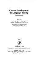 Current developments in language testing