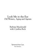 Cover of: Look me in the eye by Barbara Macdonald