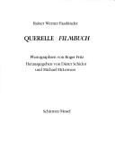 Cover of: Querelle Filmbuch