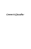 Cover of: Course à L'Accadie: journal de campagne de François Du Pont Duvivier en 1744 : texte reconstitué avec introduction et notes