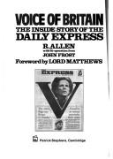 Cover of: Voice of Britain: the inside story of the Daily express