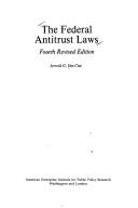 The Federal antitrust laws by Jerrold G. Van Cise