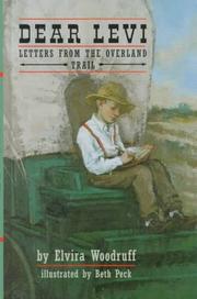 Cover of: Dear Levi: letters from the Overland Trail