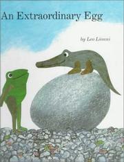 Cover of: An extraordinary egg by Leo Lionni
