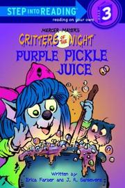 Cover of: Purple pickle juice