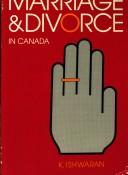 Cover of: Marriage and divorce in Canada