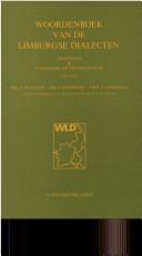 Cover of: Woordenboek van de Limburgse dialecten