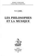 Cover of: Les philosophes et la musique