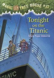 Cover of: Tonight on the Titanic by Mary Pope Osborne