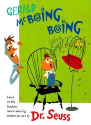 Gerald McBoing Boing by Mel Crawford