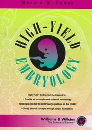 High-yield embryology by Ronald W. Dudek