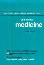 Cover of: Medicine (NMS) (The National Medical Series for Independent Study)