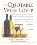 Cover of: The quotable wine lover