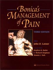 Bonica's management of pain