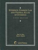 Cover of: Evidence by Paul R. Rice