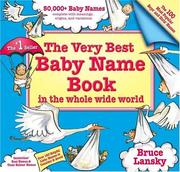 Cover of: Very Best Baby Name Book