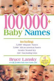 100,000+ baby names