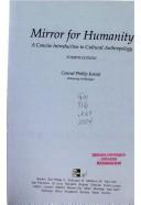 Cover of: Mirror for humanity by Conrad Phillip Kottak