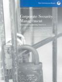 Cover of: Corporate security management: organization and spending since 9/11