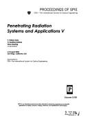 Cover of: Penetrating radiation systems and applications V: 6-8 August, 2003, San Diego, California, USA