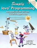 Cover of: Simply Java programming